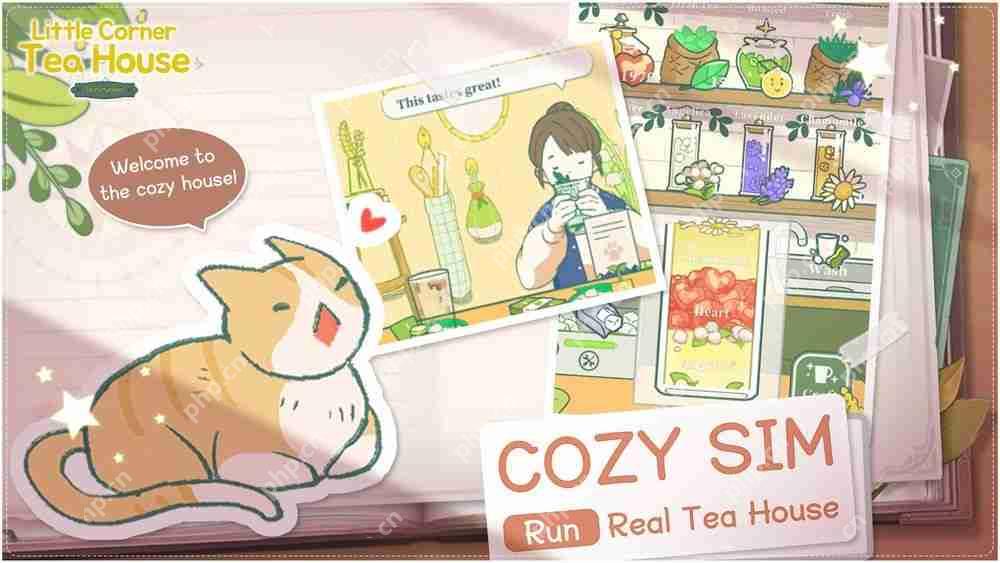 温馨治愈经营模拟休闲游戏《Little Corner Tea House》4月登陆 iOS