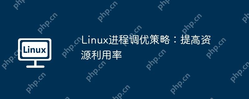 Linux进程调优策略：提高资源利用率