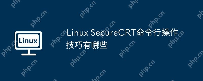 Linux SecureCRT命令行操作技巧有哪些