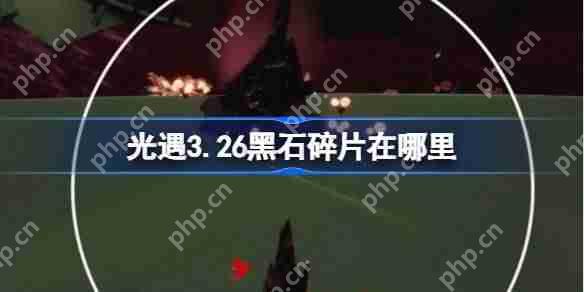 光遇3.26黑石碎片在哪里-光遇3月26日黑石碎片位置攻略