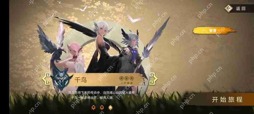 时空之歌全种族全角色萌新大型攻略