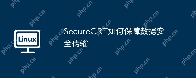 securecrt如何保障数据安全传输