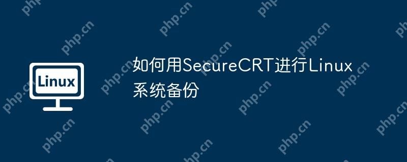如何用SecureCRT进行Linux系统备份