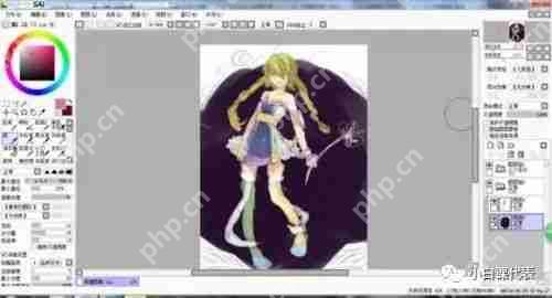 Easy Paint Tool SAI （1和2）下载安装教程。