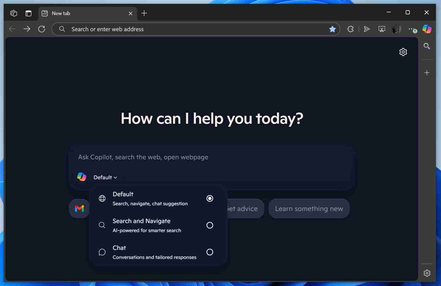 微软改造 Edge 浏览器新标签页：深度集成 Copilot AI