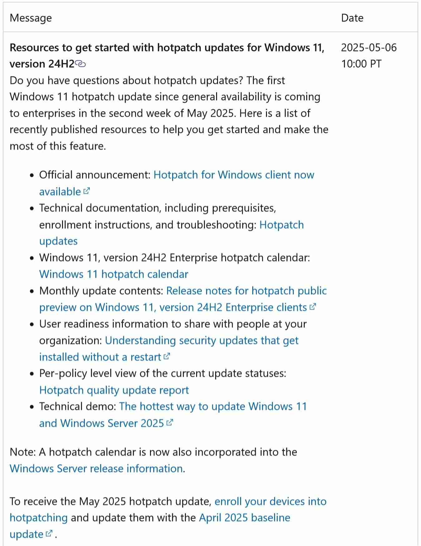 微软预告下周推送 Win11 24H2 首个热补丁更新