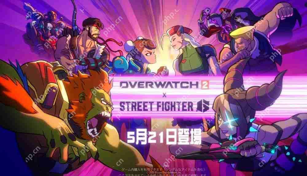 EVO Japan 现场宣布《守望先锋 2》与《街霸 6》合作内容将于 5 月 21 日登场