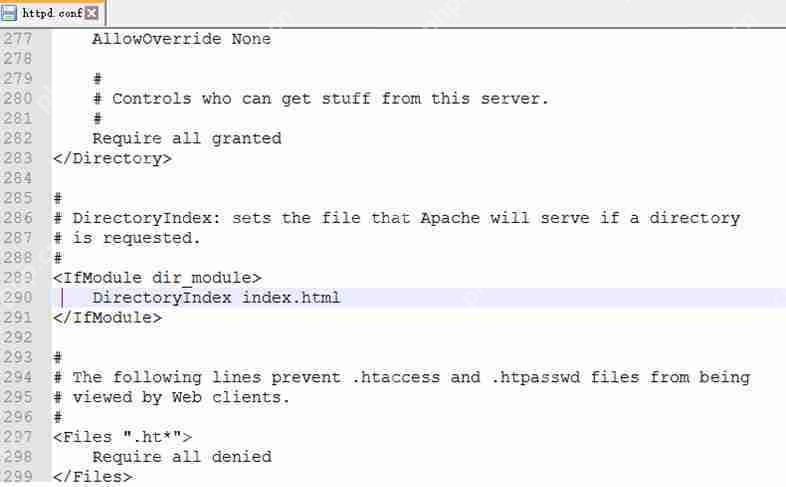 Windows用Apache发布php网站