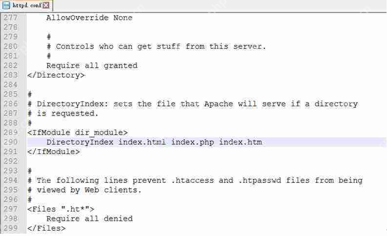 Windows用Apache发布php网站