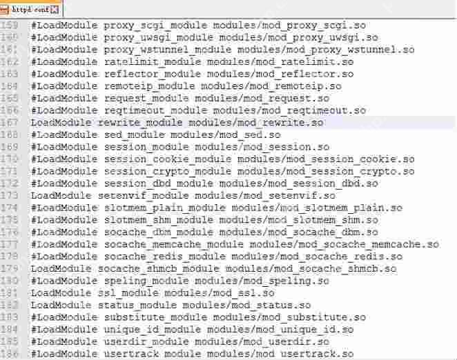 Windows用Apache发布php网站