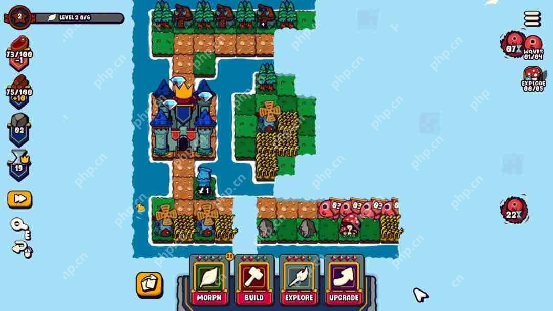 《浮岛防线》6月登陆Steam 回合制塔防新游