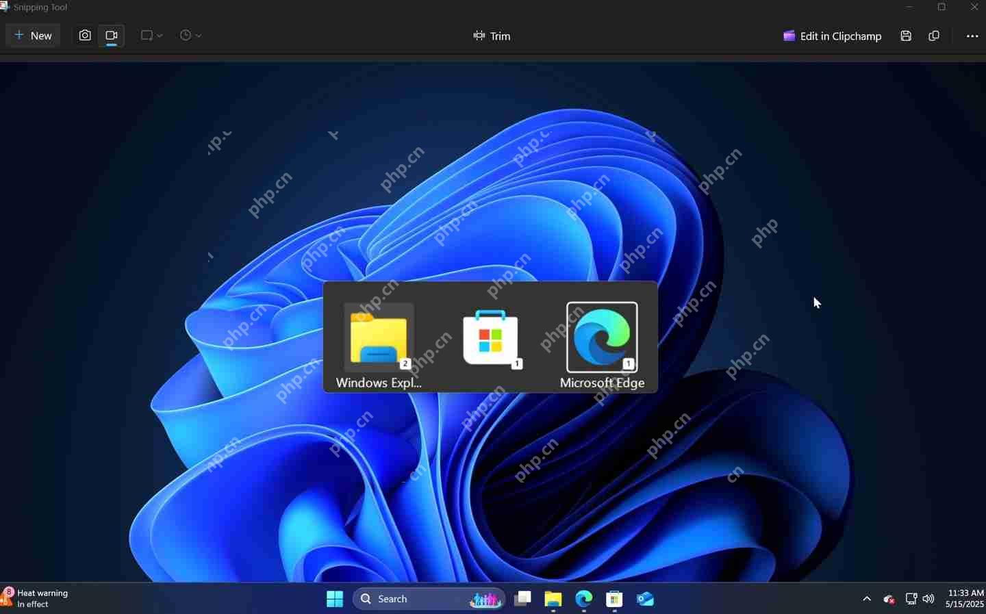 Win11 内置截图工具升级：简单剪辑录频内容、集成 OCR 提取表格