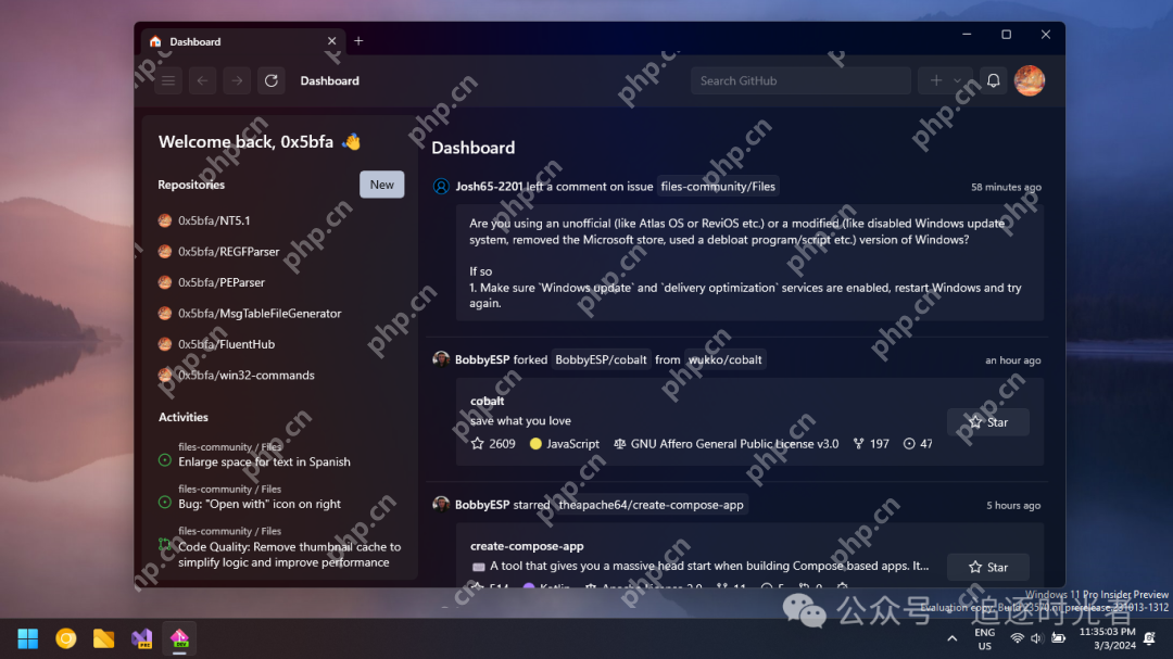 一个免费、时尚、强大的 Windows GitHub 客户端