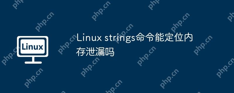 Linux strings命令能定位内存泄漏吗