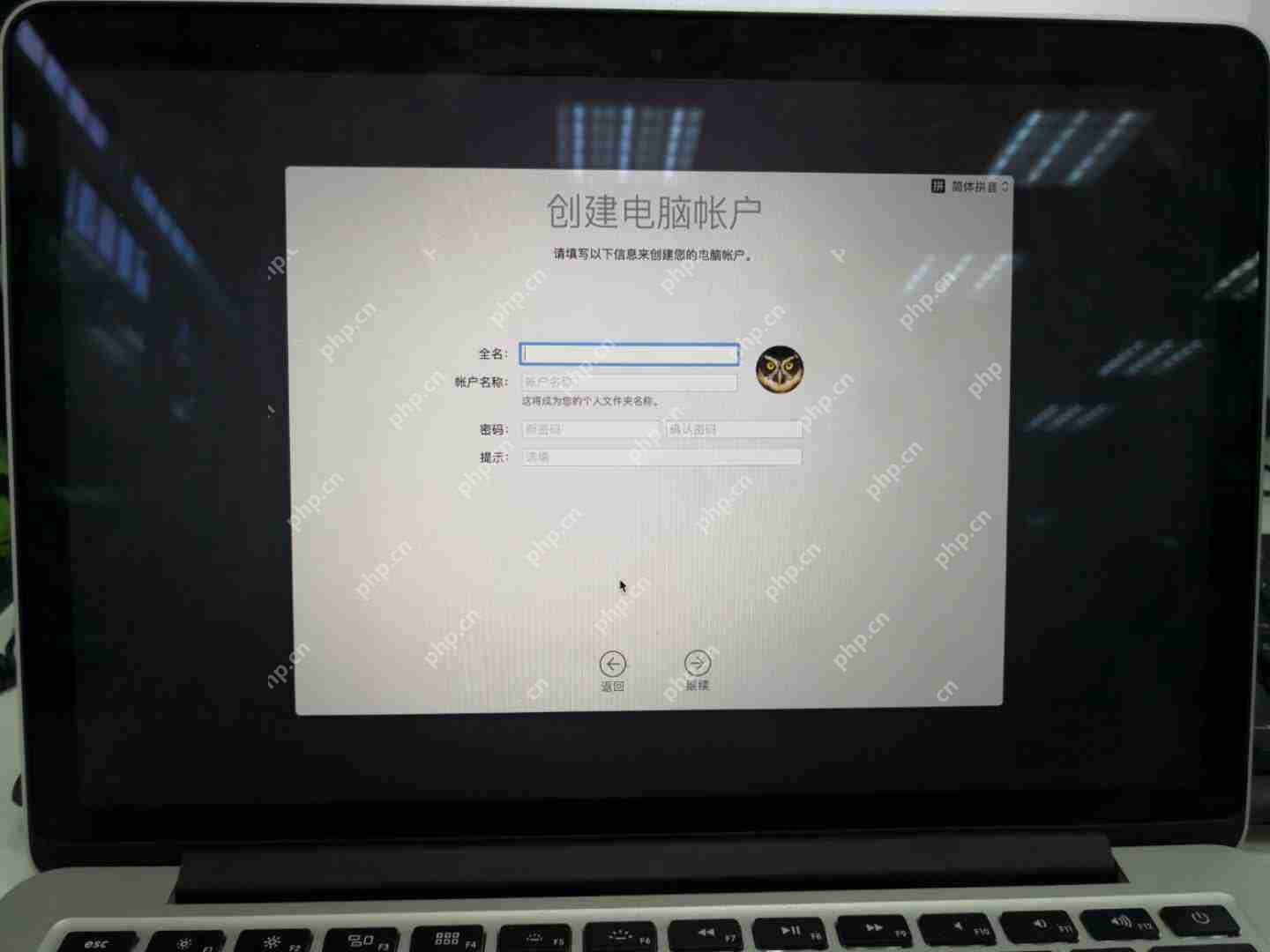 苹果电脑丢失管理员账号