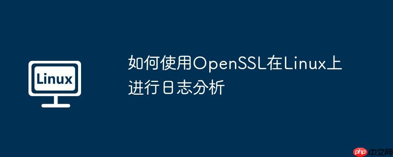 如何使用OpenSSL在Linux上进行日志分析