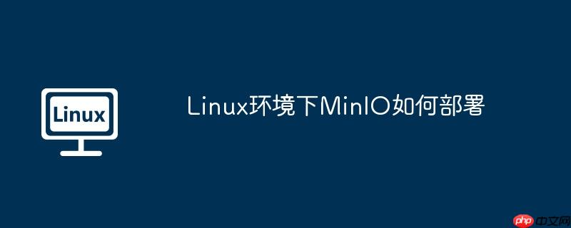 Linux环境下MinIO如何部署