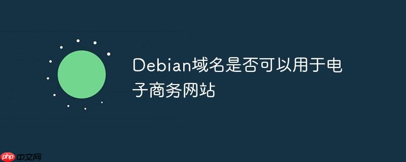Debian域名是否可以用于电子商务网站