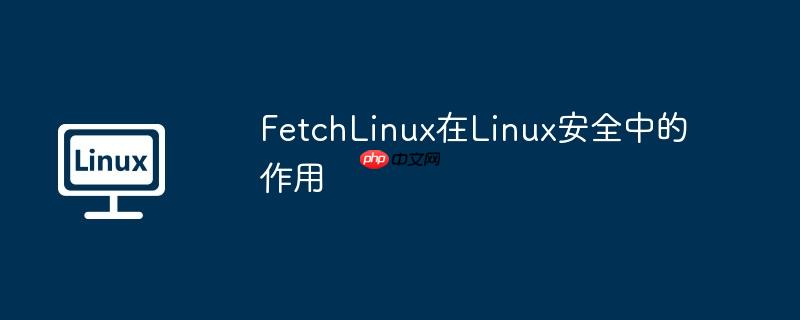 FetchLinux在Linux安全中的作用