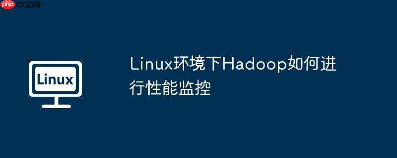 Linux环境下Hadoop如何进行性能监控