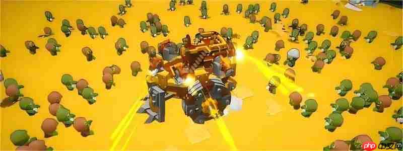 Steam新品节必玩推荐：《开炮吧方舟》萌系画风下的肉鸽幸存者佳作！