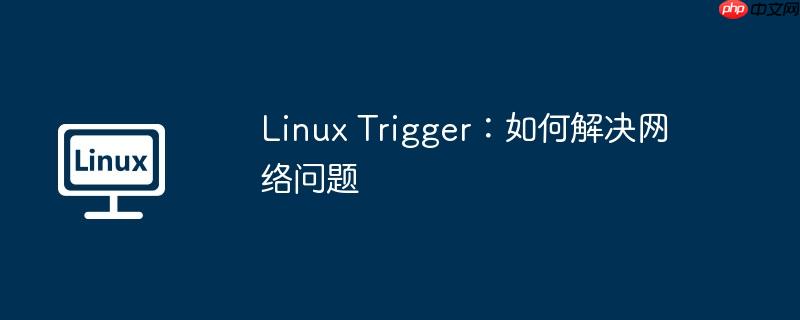 Linux Trigger：如何解决网络问题