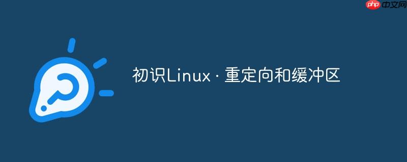 初识linux · 重定向和缓冲区