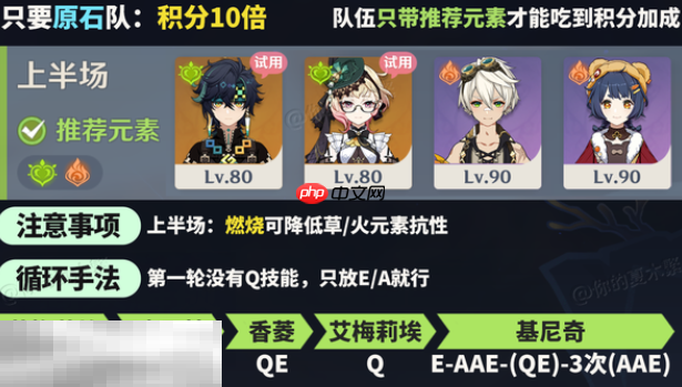 原神机谋变策战记第二关怎么过 熊熊烈放的蔓草低配通关攻略