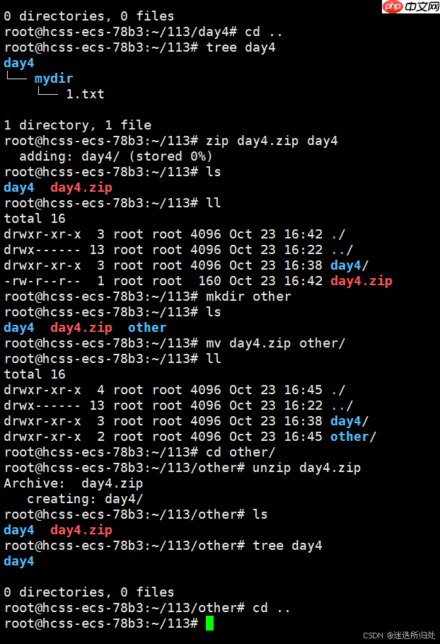 Linux下的基本指令