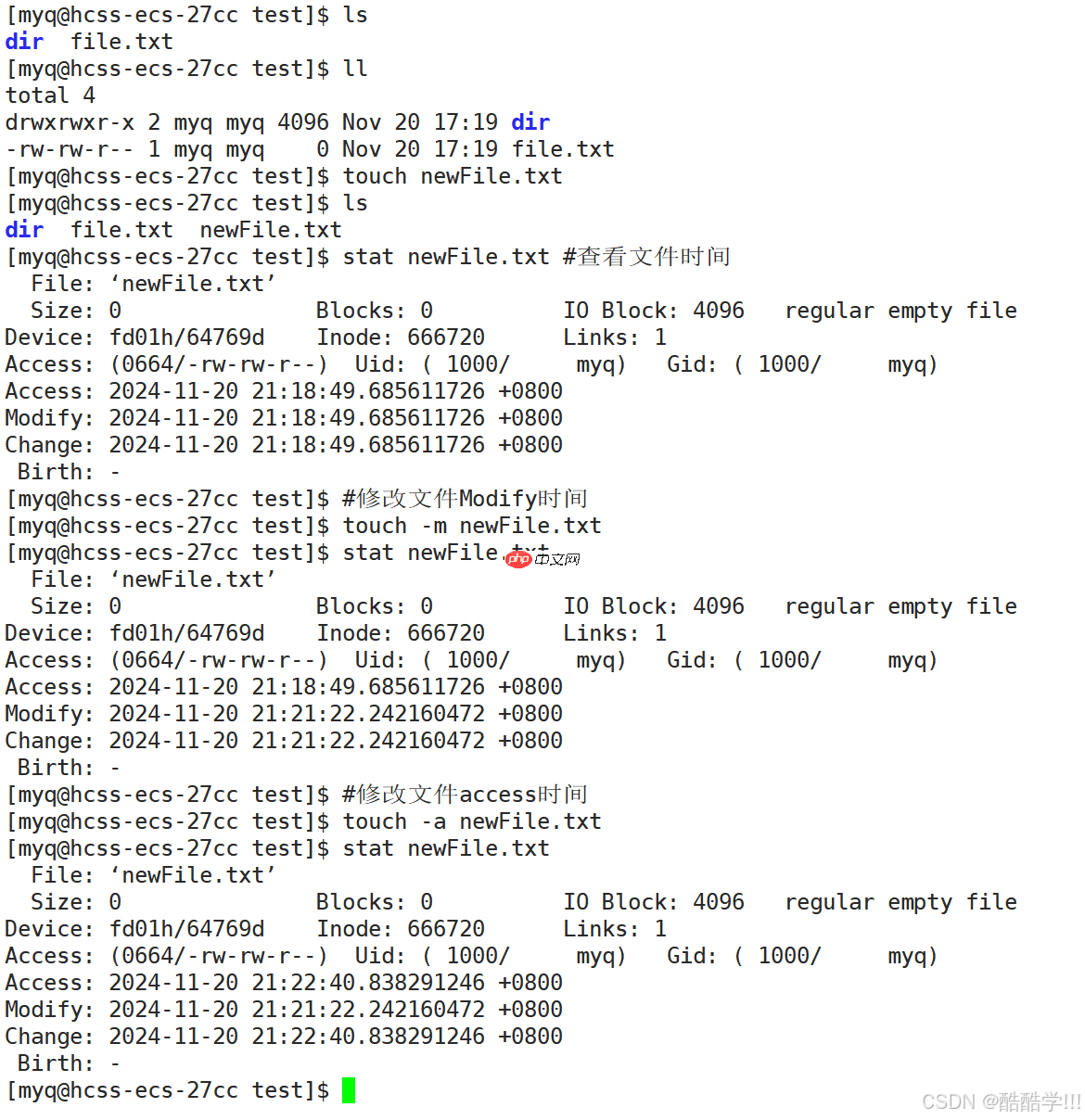 Linux基础指令（汇总）