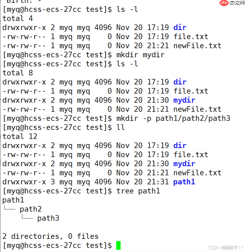 Linux基础指令（汇总）