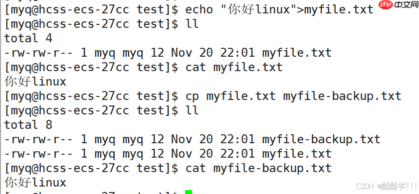 Linux基础指令（汇总）