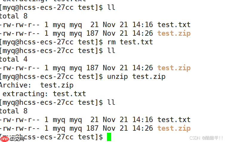 Linux基础指令（汇总）