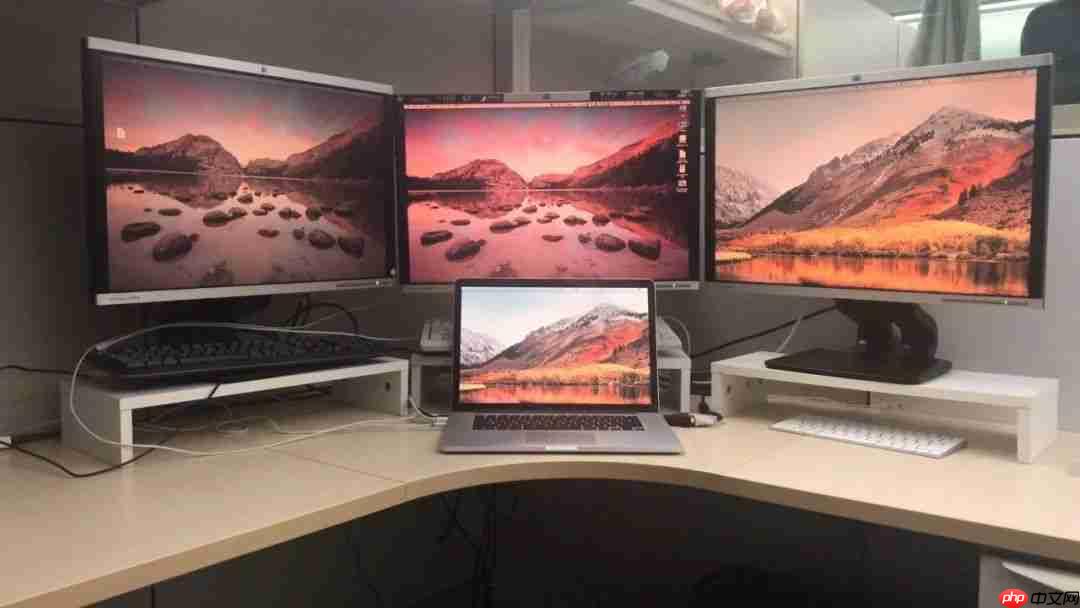 高效开发！借助 Mac + Windows 实现八屏办公！