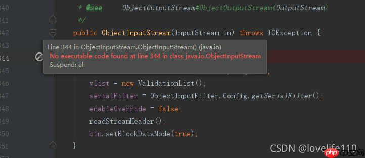 idea debug jdk源码行数不对以及No executable code found at line