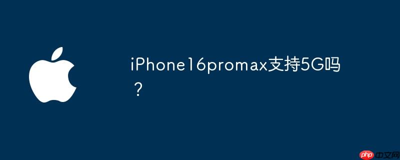 iPhone16promax支持5G吗？