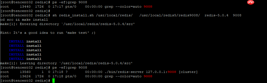 Redis自动化安装以及集群实现