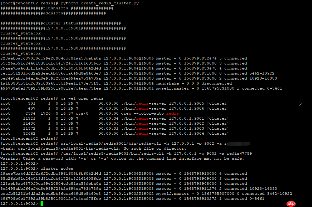 Redis自动化安装以及集群实现
