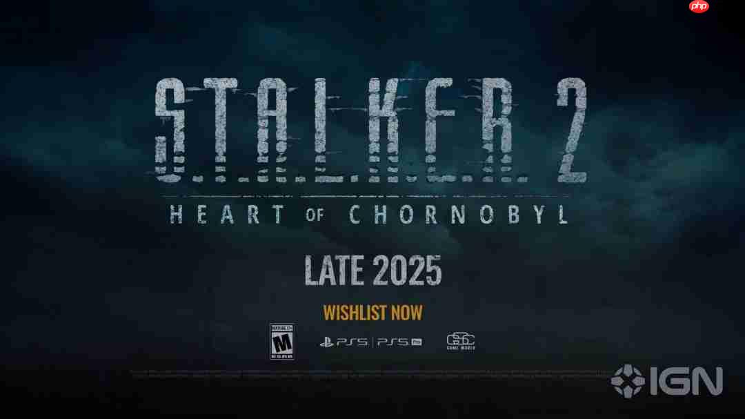 《潜行者2》PS5版官宣 2025年晚些时候发售