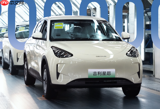 2025年6月中国车型销量TOP20：小米SU7暂列第十