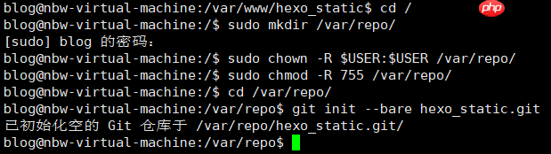 Hexo部署至服务器（Ubuntu 20.04）