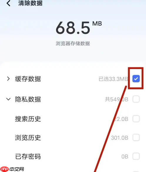 vivo浏览器怎么删除 vivo浏览器删除缓存数据教程