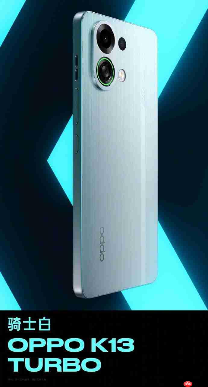 OPPO K13 Turbo 系列渲染图曝光：酷炫四色 + 圆环呼吸灯吸睛！