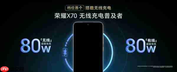  荣耀 X70 售价 1399 元起，携防弹衣架构 + 满级防水上市 