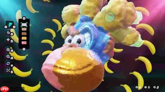 《咚奇刚 蕉力全开》大量截图：和小宝琳一起冒险