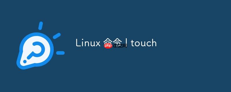Linux 命令 | touch