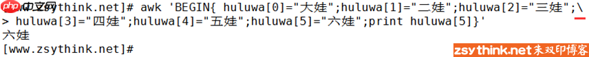 awk从放弃到入门（9）：awk数组详解