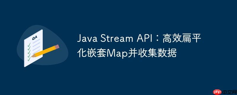 Java Stream API：高效扁平化嵌套Map并收集数据