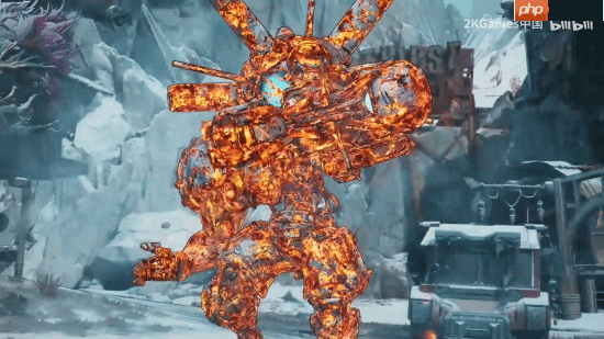 《无主之地4》亚蒙实机演示：能耍冰火两重天的大只佬！